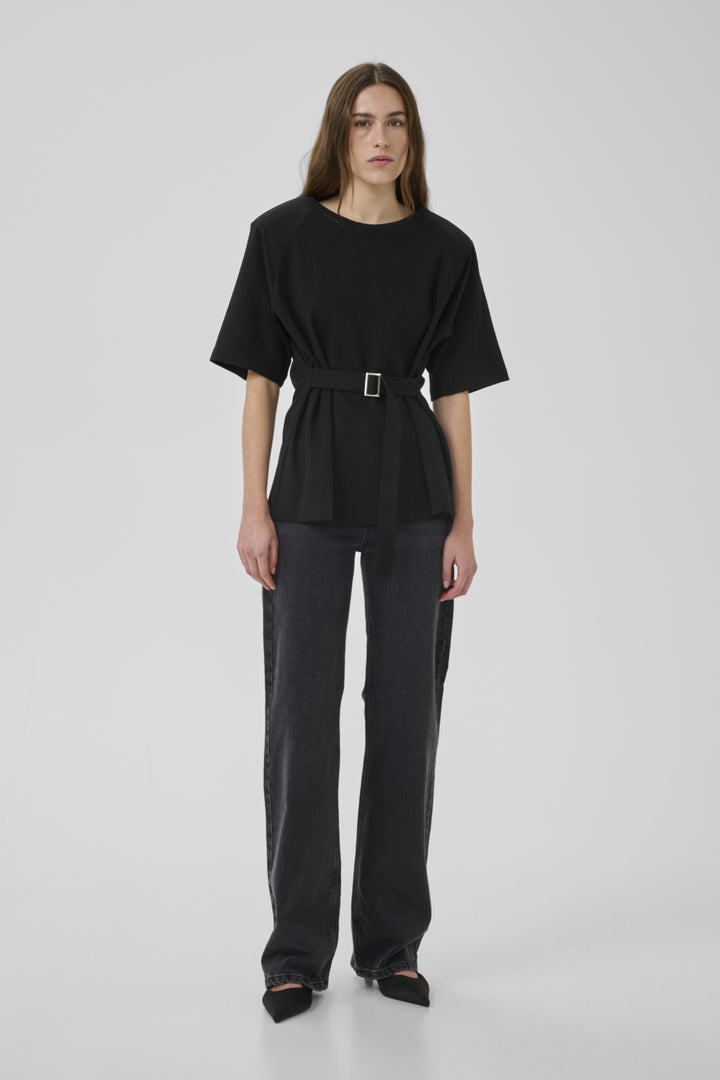 Apir Belt Tee - Black
