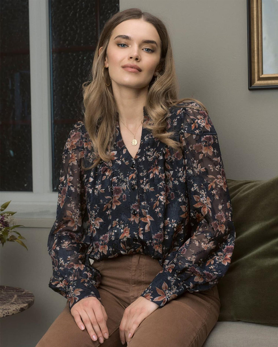 Olivia Bia Blouse - Black