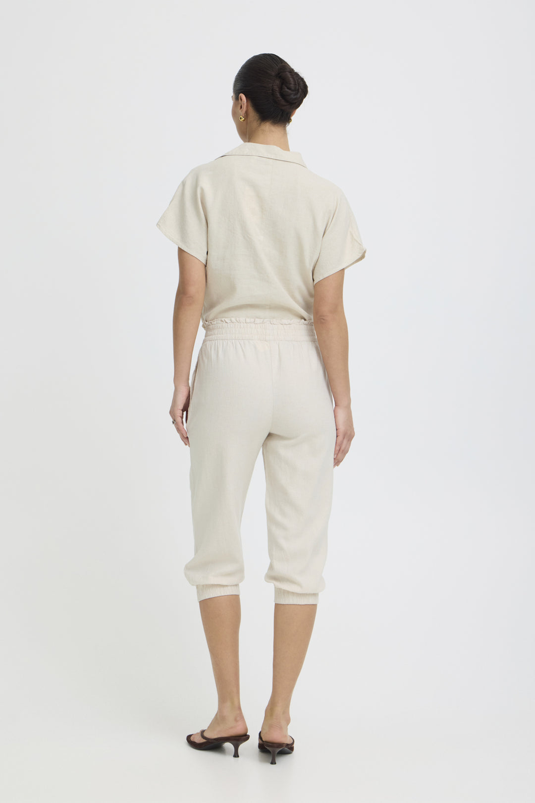 BYFALAKKA CAPRI PANTS - Rainy Day