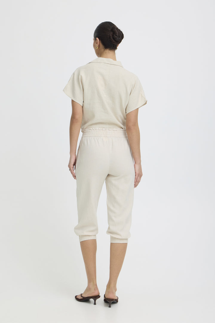 BYFALAKKA CAPRI PANTS - Rainy Day