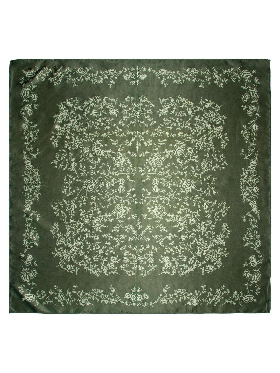 Skjerf m/grener - Grønn
