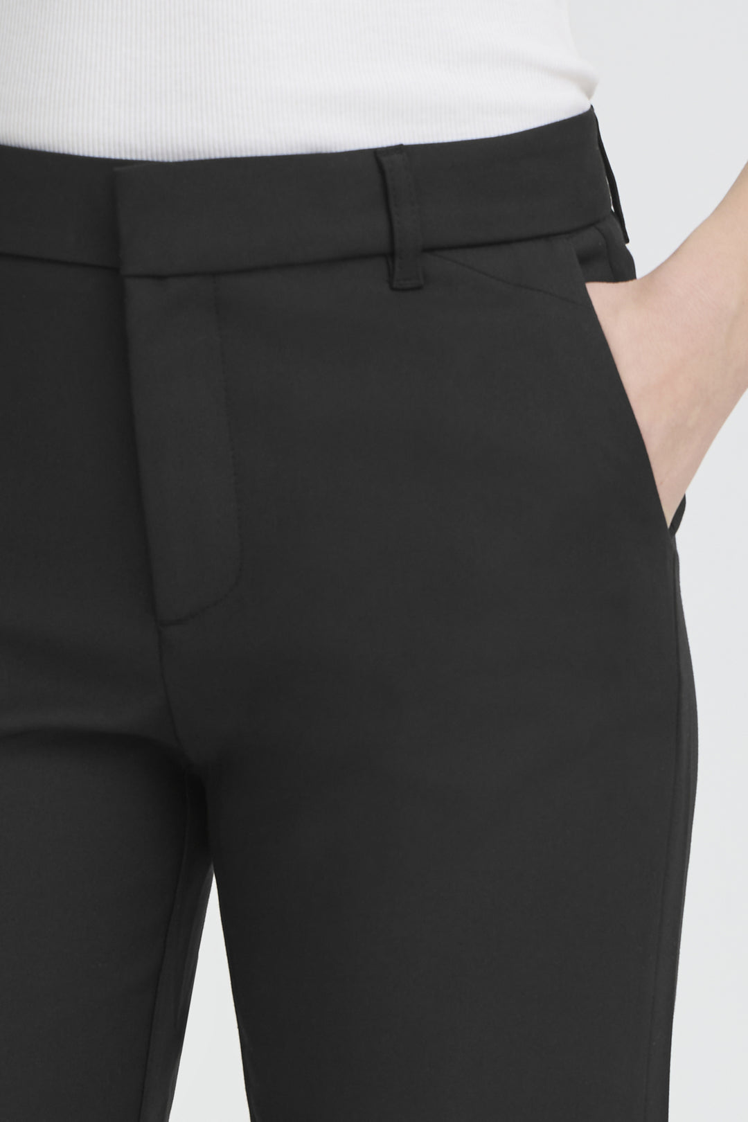 PZbindy HighWaist Pant LONG Skinny Leg - Black Beauty