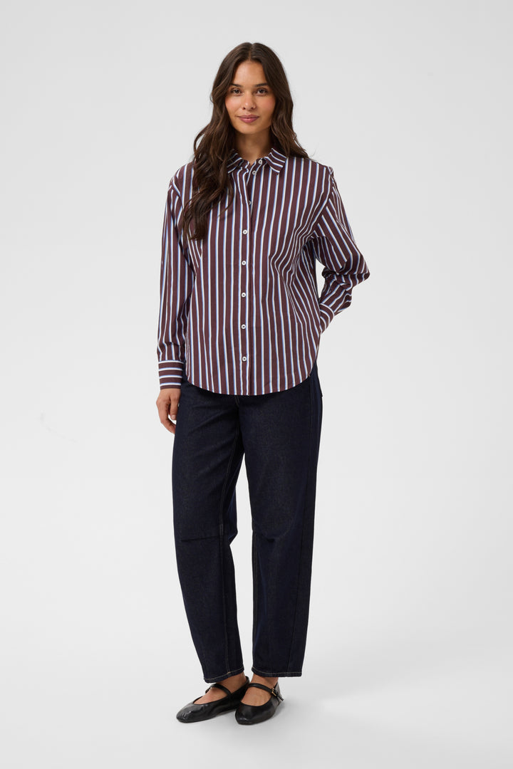 KAgavina Shirt - Fudge/Chalk/Provance