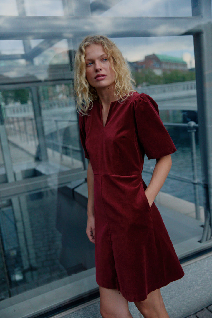 Daiva Dress - Biking Red