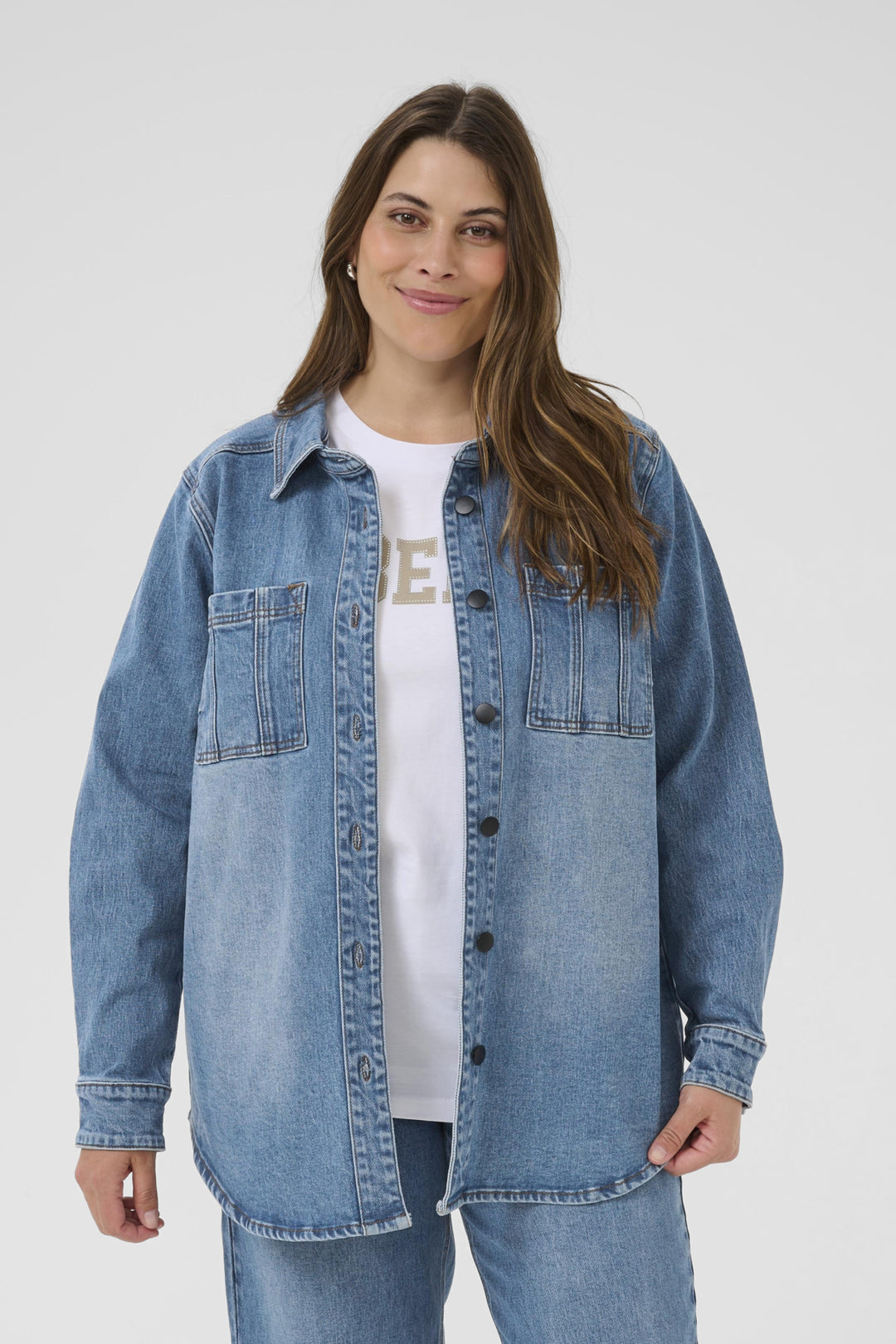 KCleoana Denim Jacket - Vintage Blue