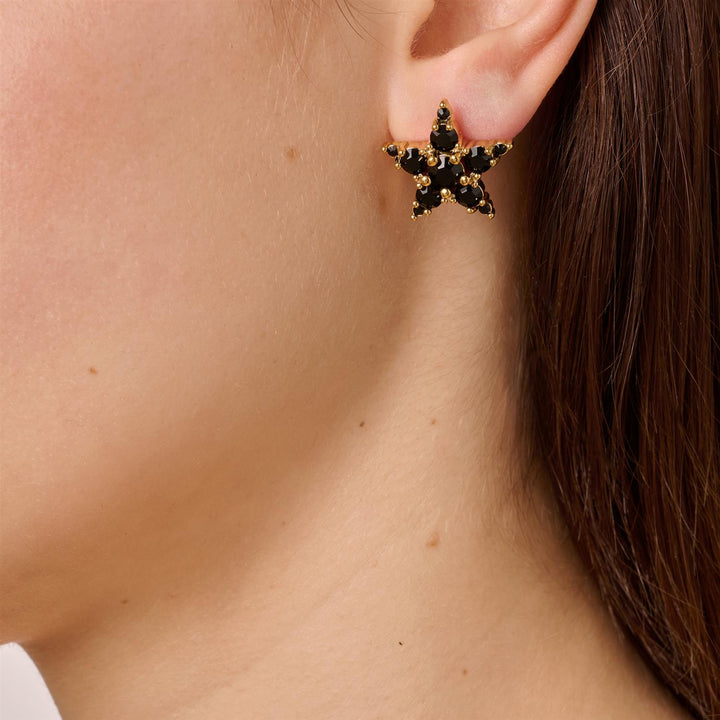 Cana Earring - SG/BLACK