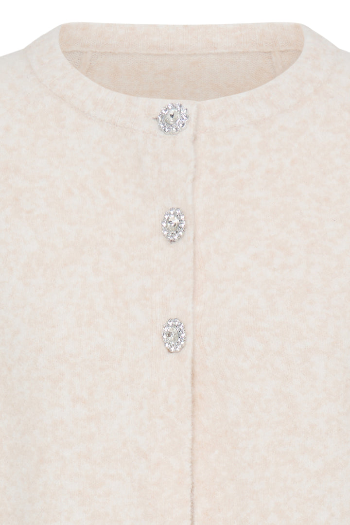 BYOMEA CARDIGAN 2 - Oatmeal Melange