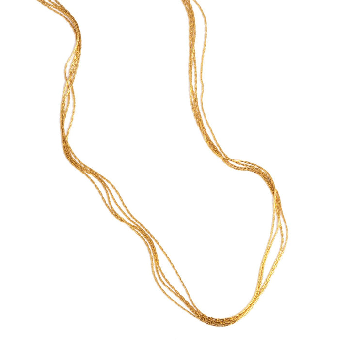 I Know Short Necklace m/Tone Damli - Gold