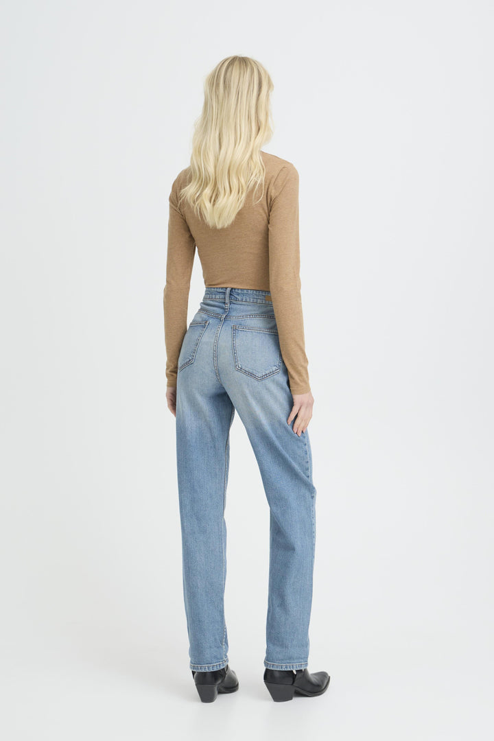 BYLOVITA JEANS - Mid Blue Denim
