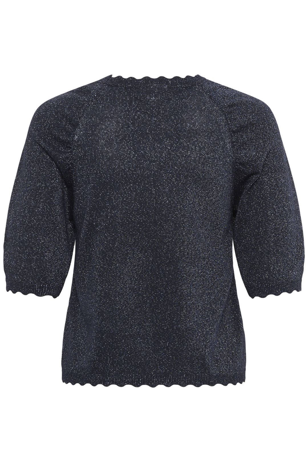 Dot Pullover - Navy with lurex