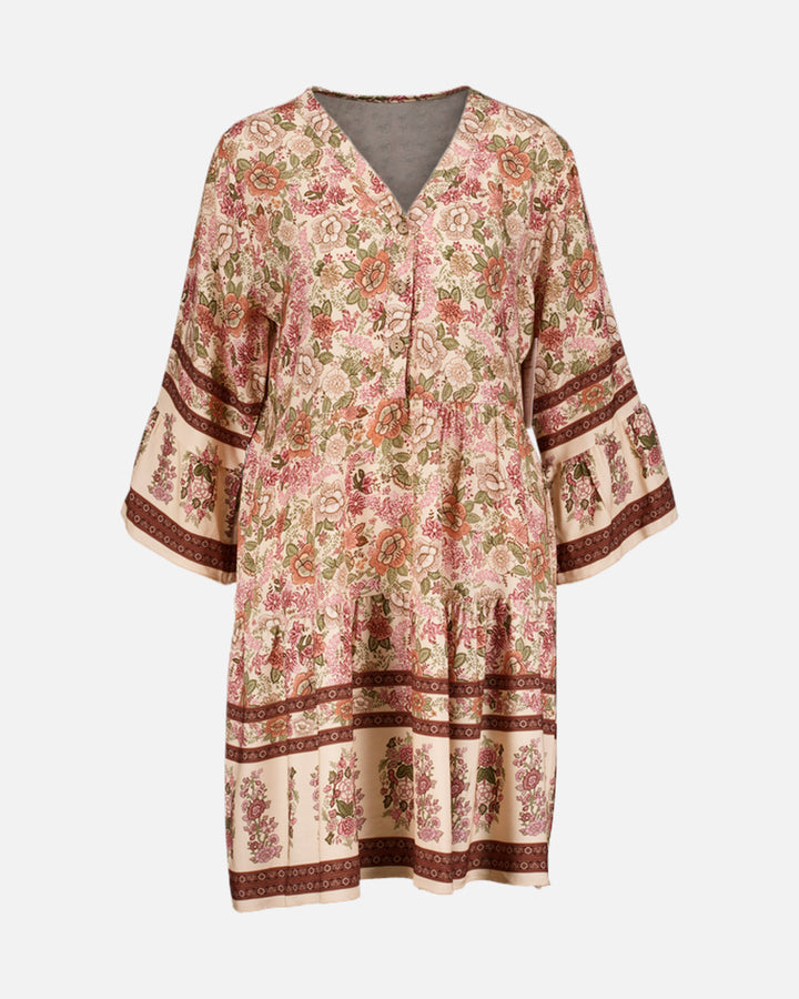 Alaia Meri Dress - Brown/Army