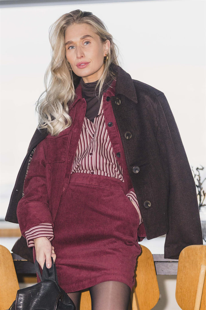 Ida Maja Shirt - Rose/choco