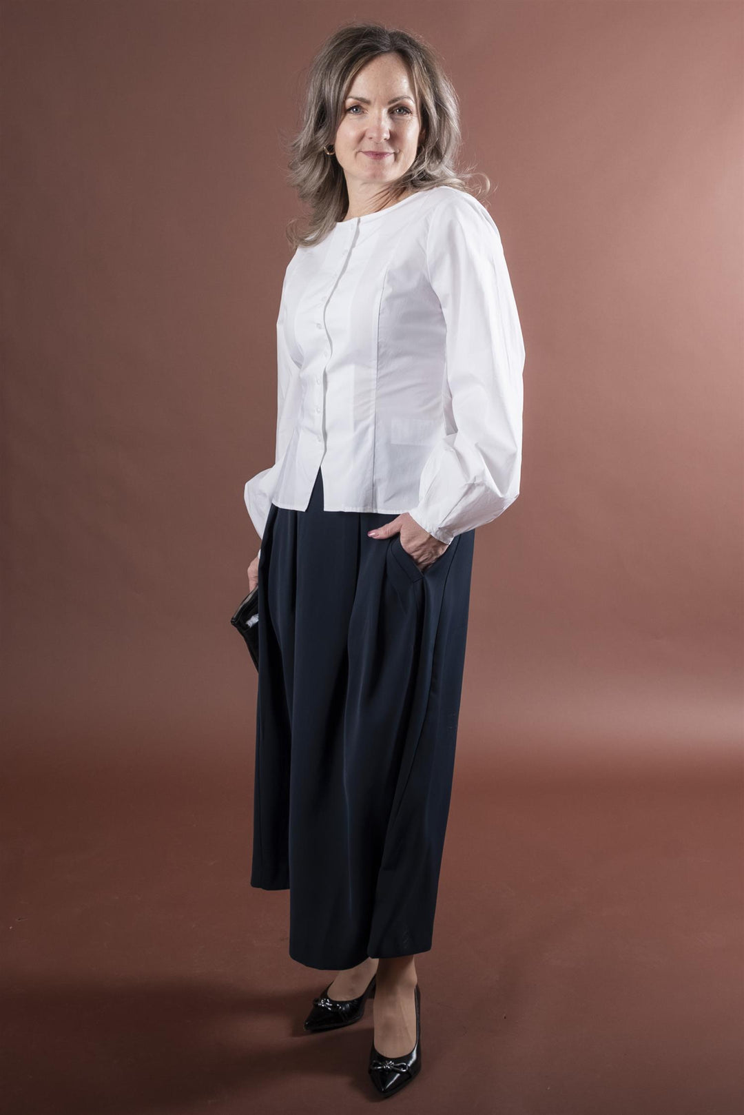 LELO FITTED SHIRT - Pure White