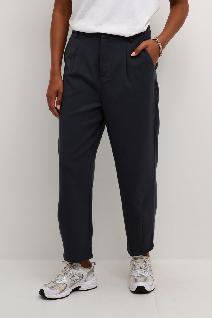 KAmerle 7/8 Pants Suiting - Black Oyster