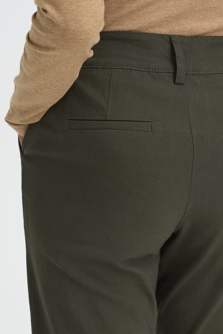 BYDIXI STRAIGHT PANTS - Rosin