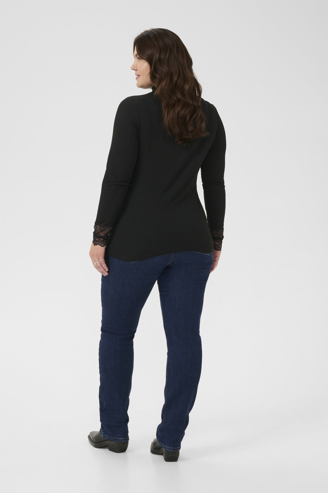KComia Turtleneck T-Shirt - Black deep