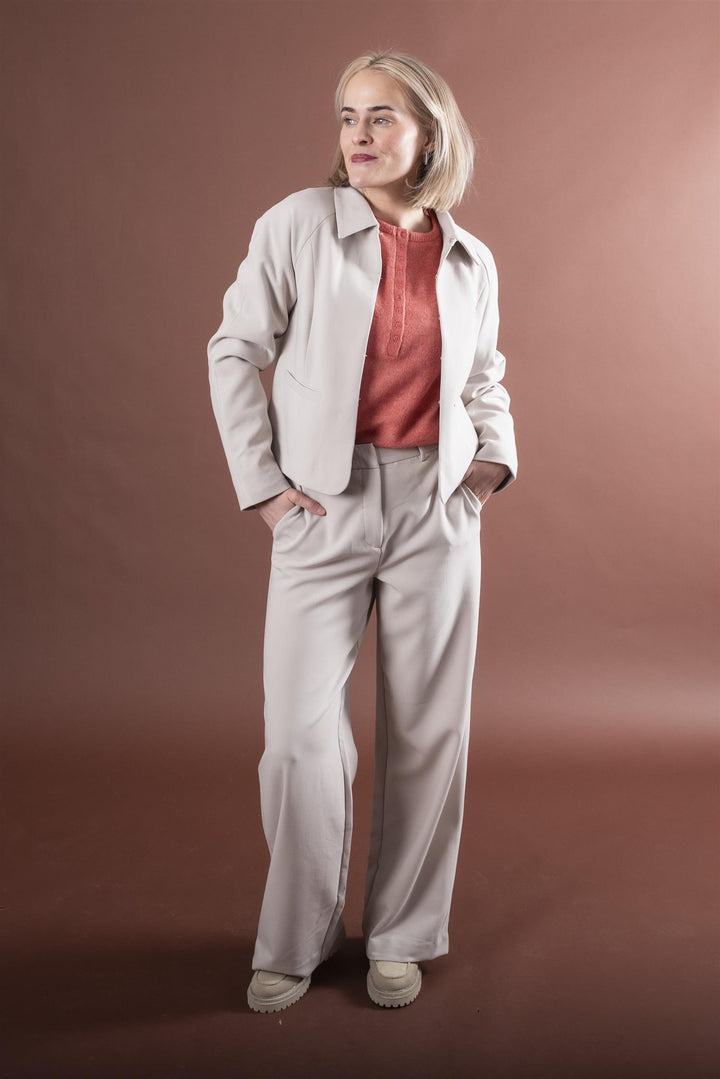 Macy Michelle HighWaist Wide Pant Long - Peyote