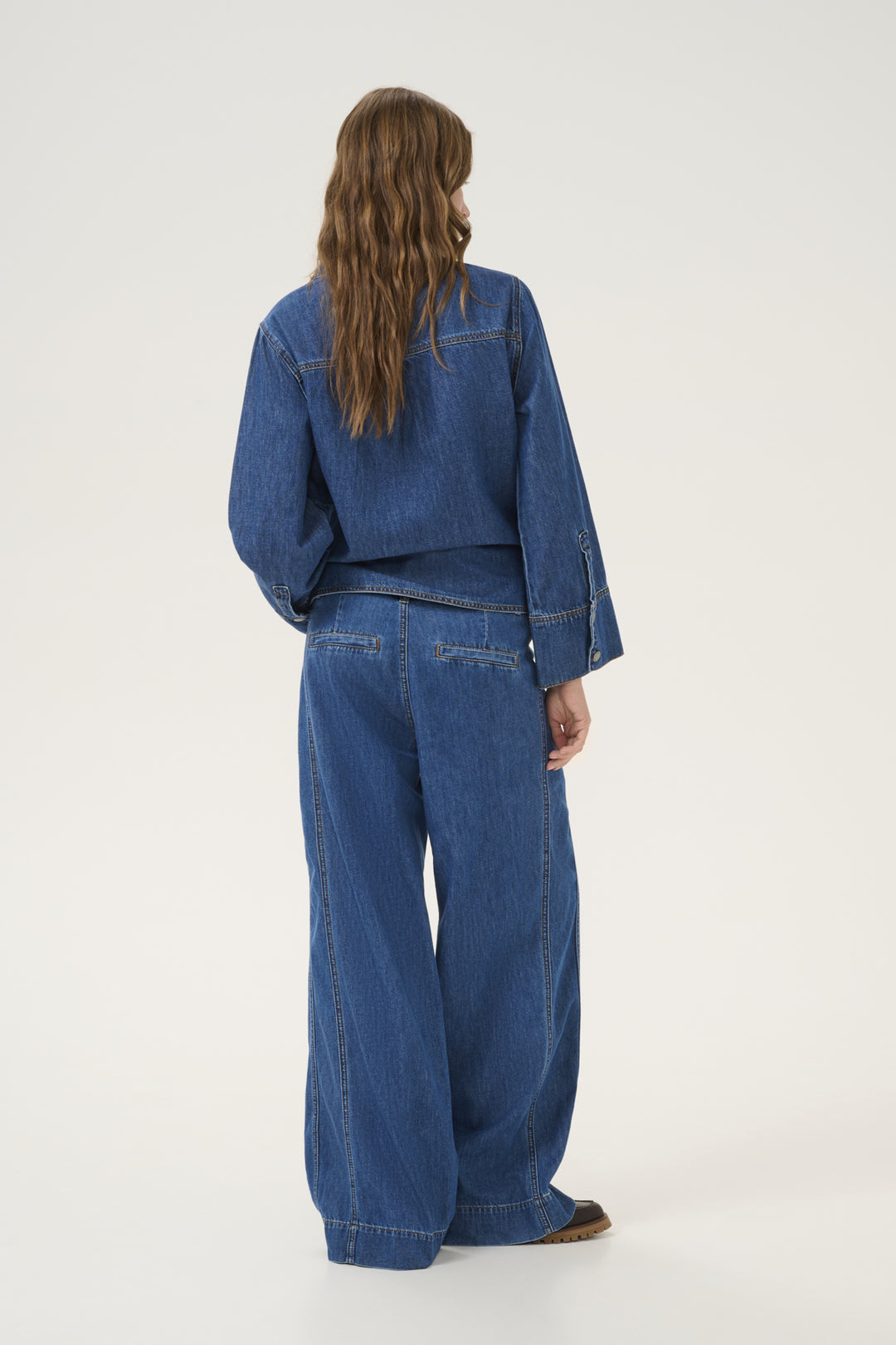 Hilma 171 X-Wide Pant - Medium Blue Wash