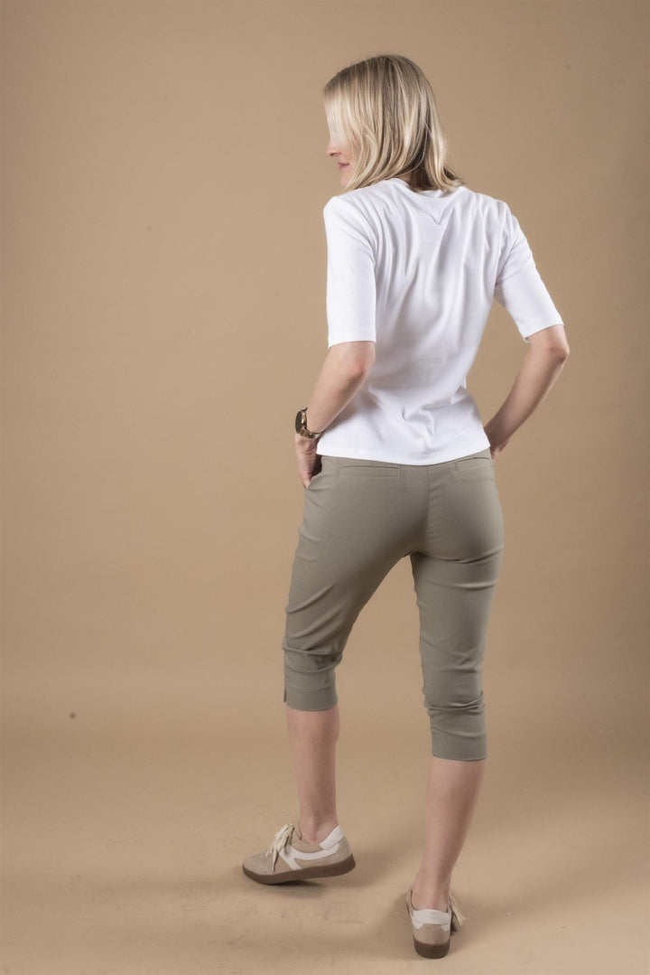 BYDIXI CAPRI PANTS - Vetiver