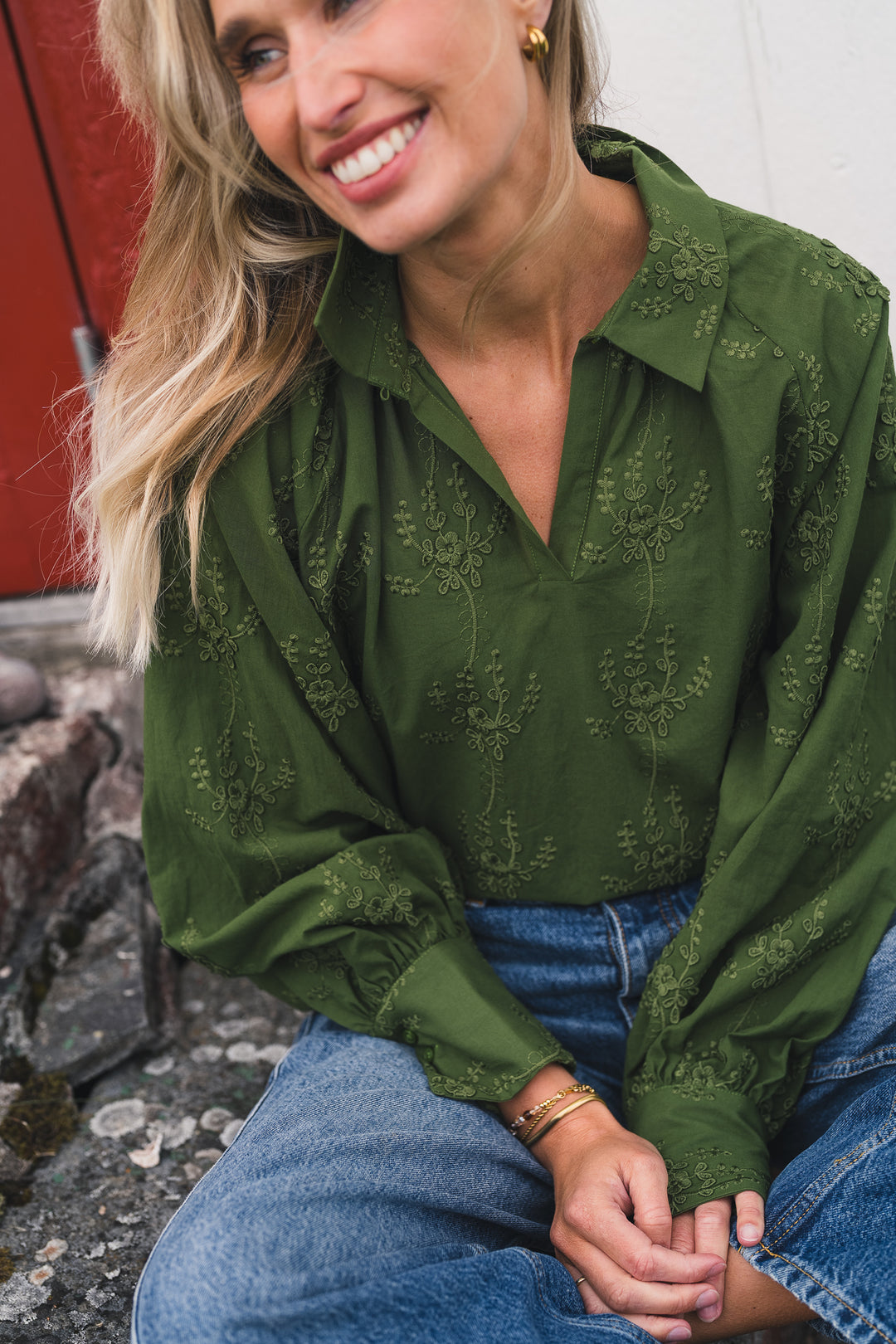 Camilla Top - Chive