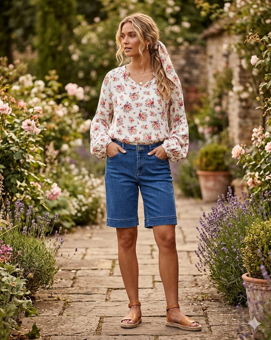 Tami Shorts - Medium J.Blue