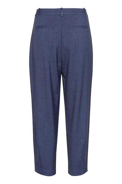 KAmerle 7/8 Pants Suiting - Blue Indigo Melange