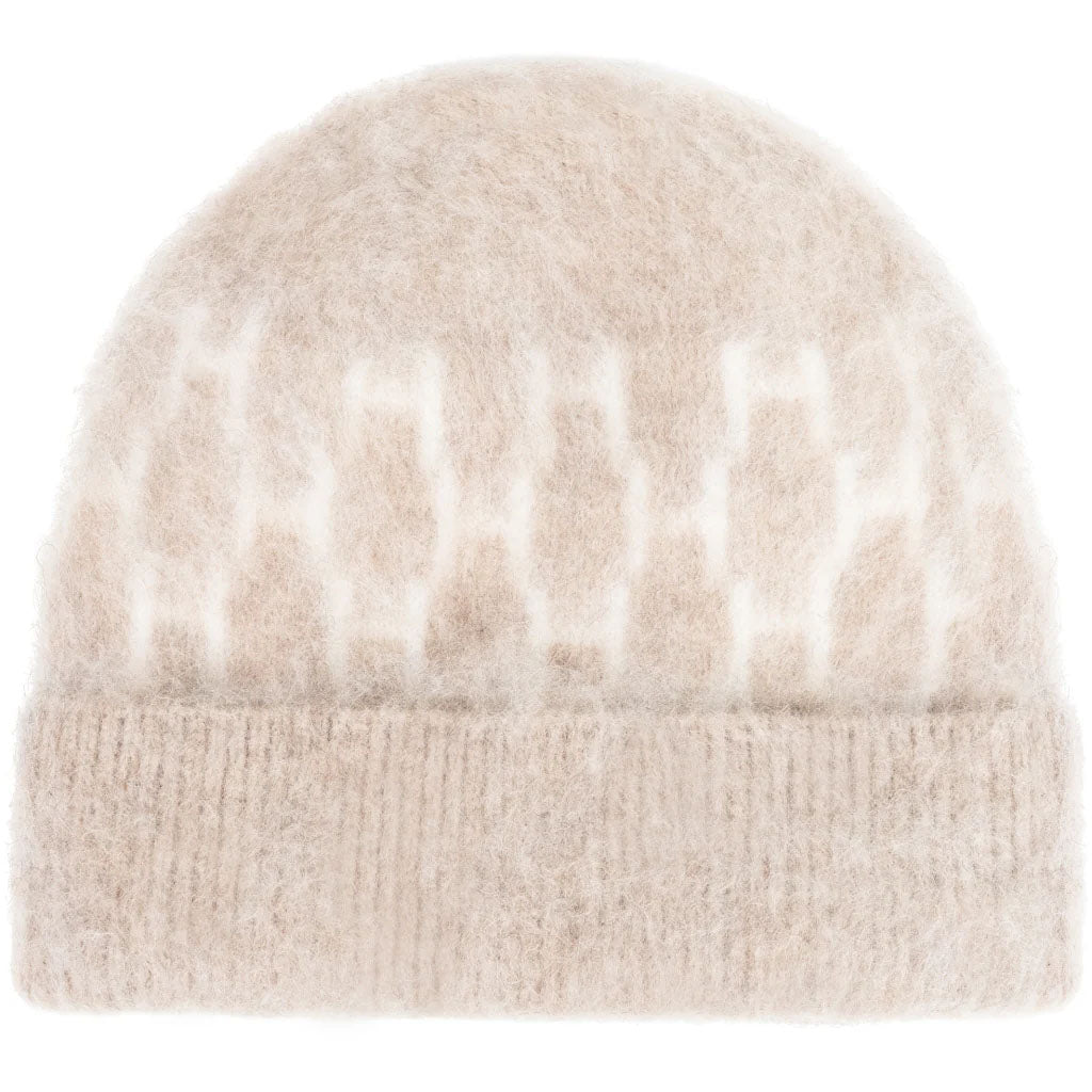 GERA Beanie - Light Brown Melange