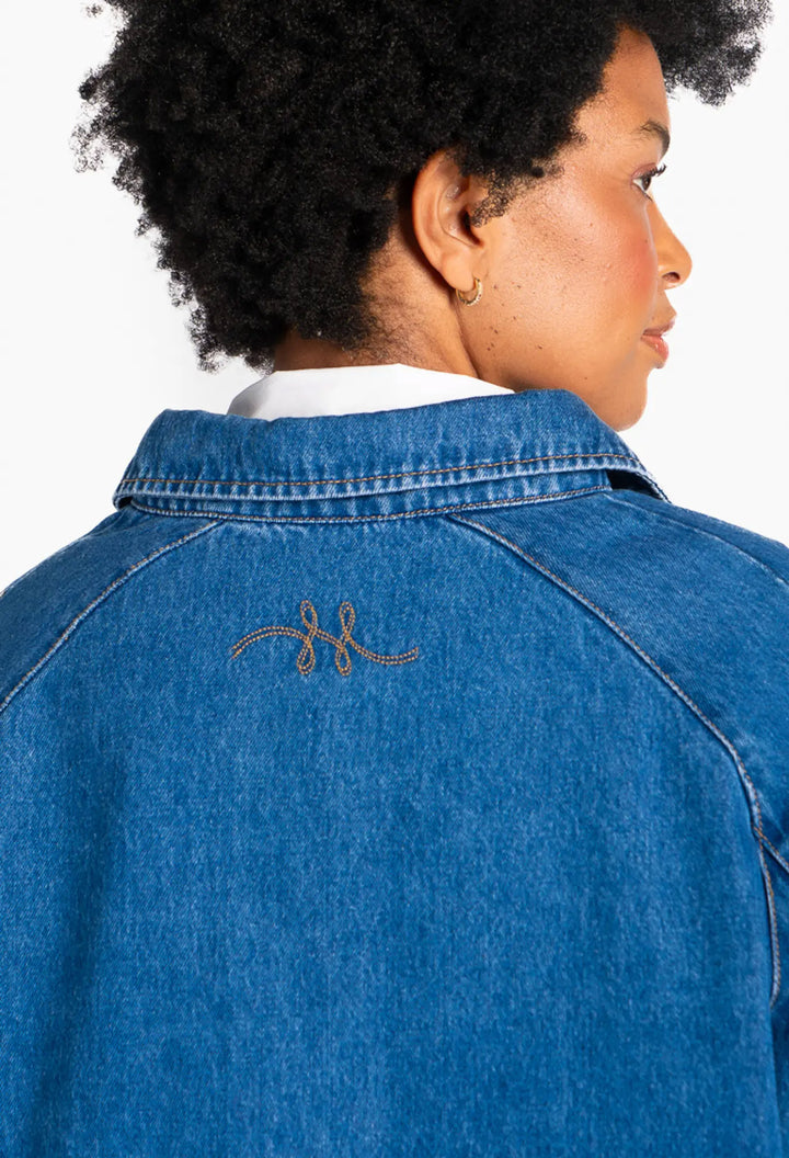 Kylie Blue Shirt - Med. Blue Denim