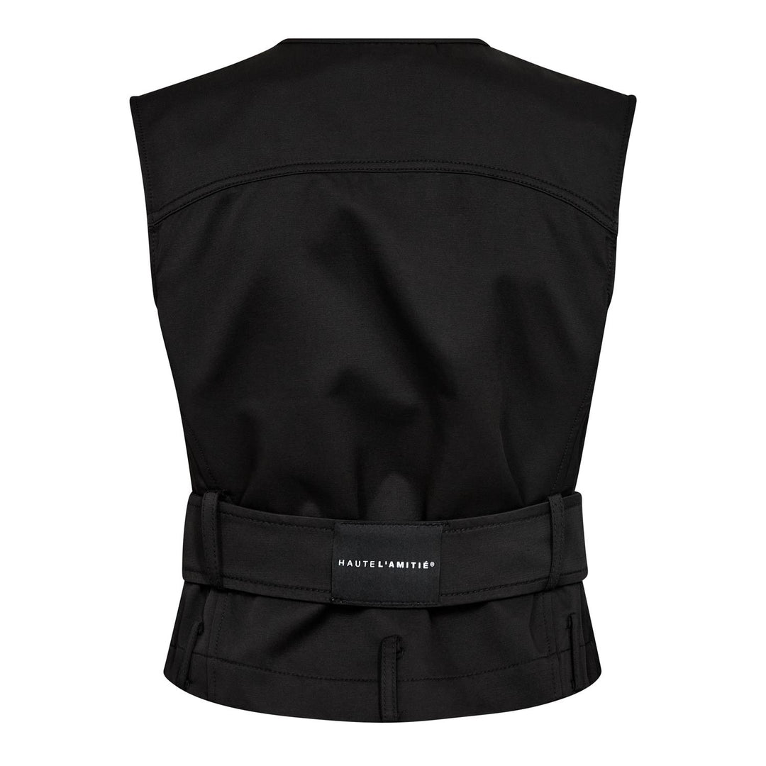 Rabi Belt Vest - Black
