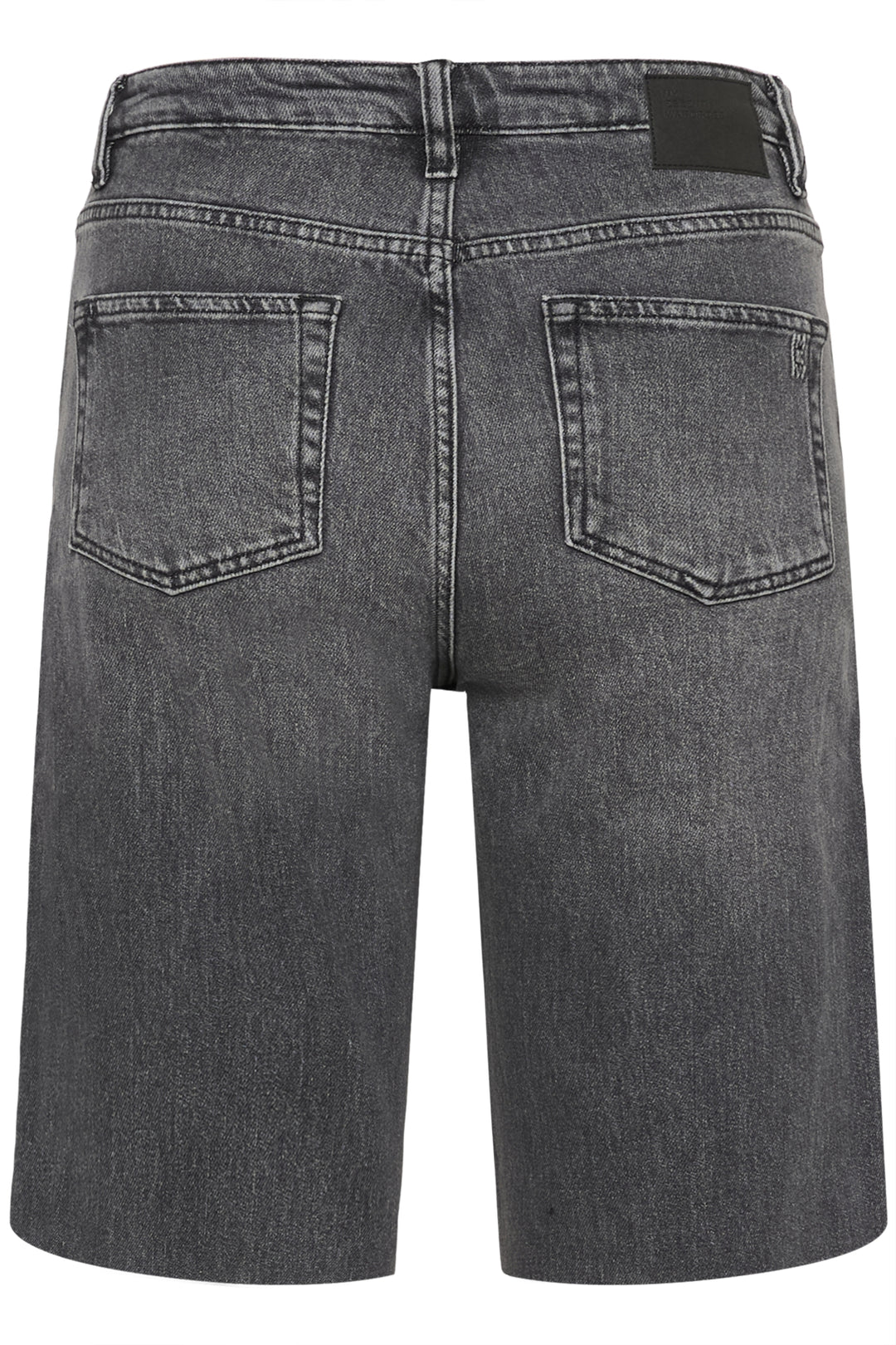 LouisMW 139 High Long Shorts - Black Retro Wash