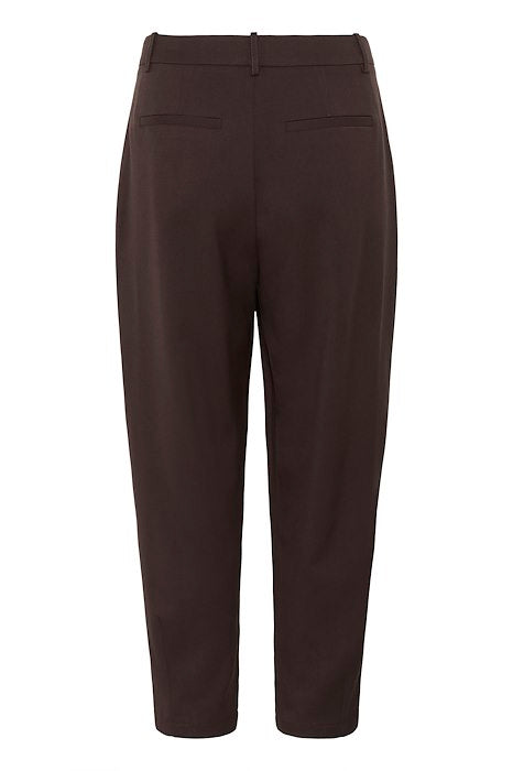 KAmerle 7/8 Pants Suiting  - Black Coffee