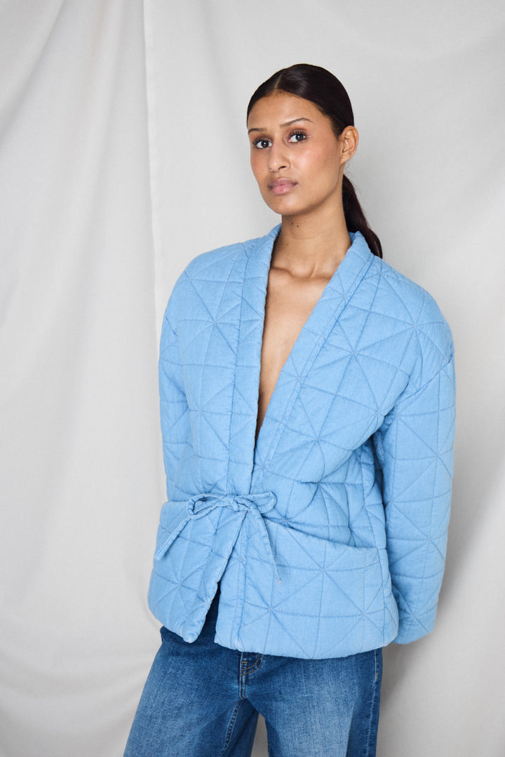 IHHEVIRA Jacket - Medium Blue