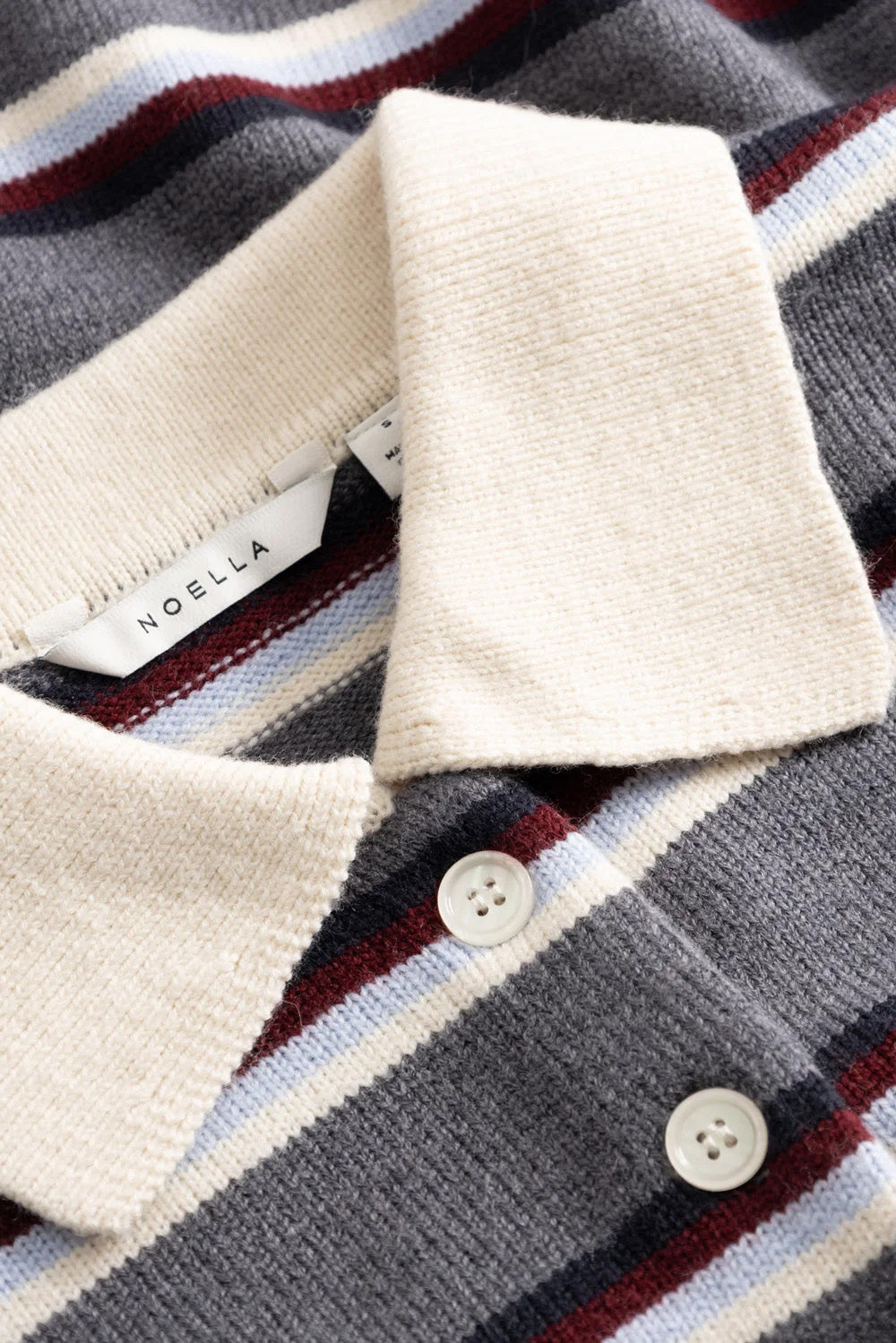 Merryl Knit - Grey Stripe