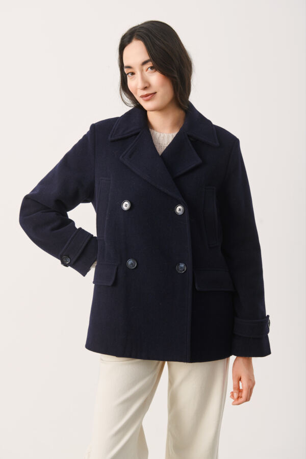 Celina Outerwear - Dark Navy
