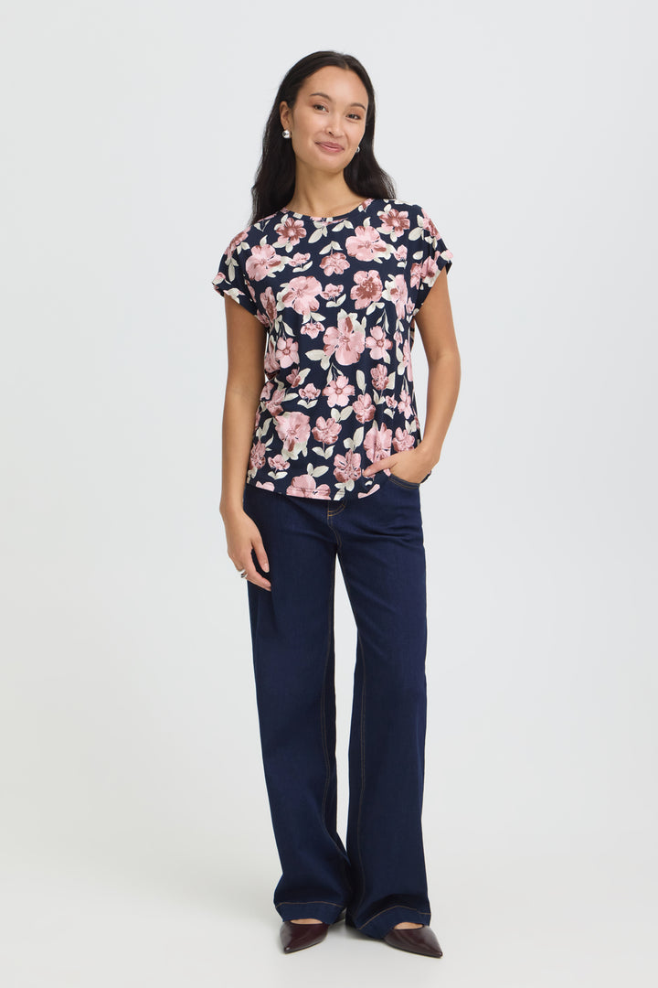 FRSEEN TEE 1 - PETAL POISE SALUTE