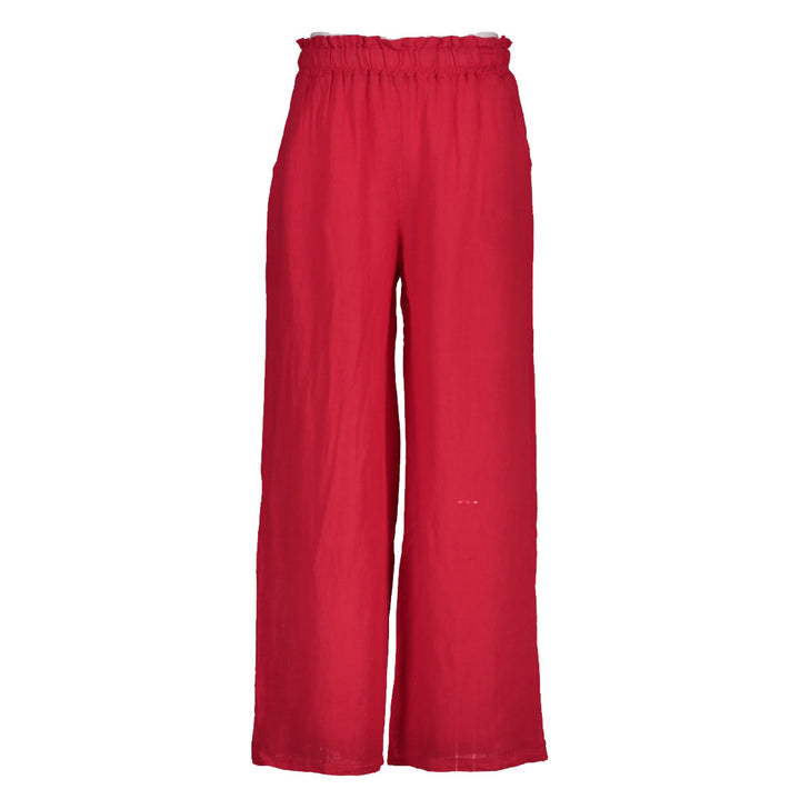 Madli Linen Pant - Red