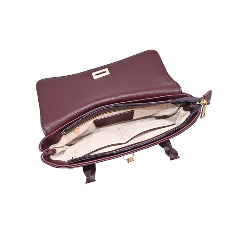 Holly Lav Shopper - Burgunder