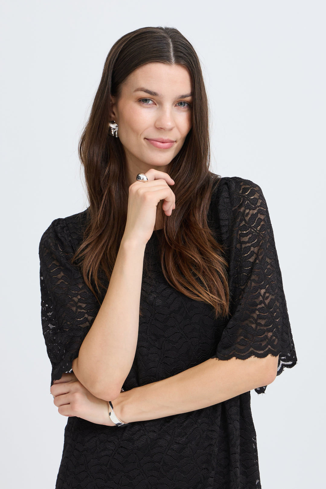 FRAMELIA Dress - Meteorite