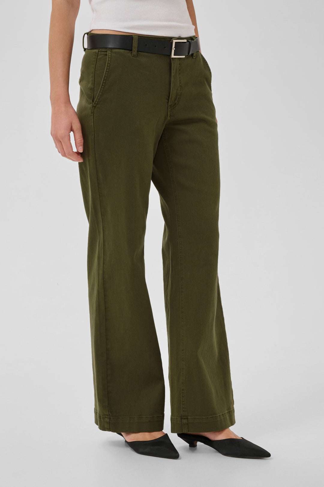 Lara Pant 149 - Olive Night