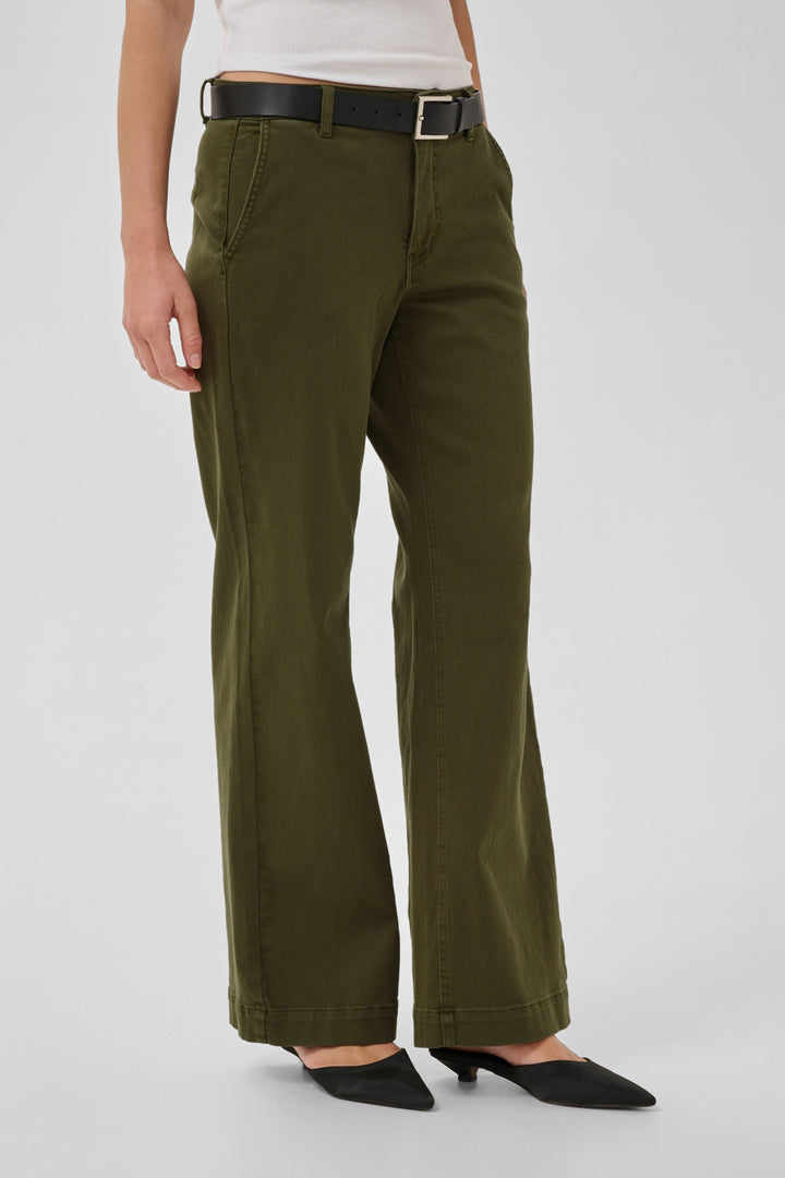 Lara Pant 149 - Olive Night