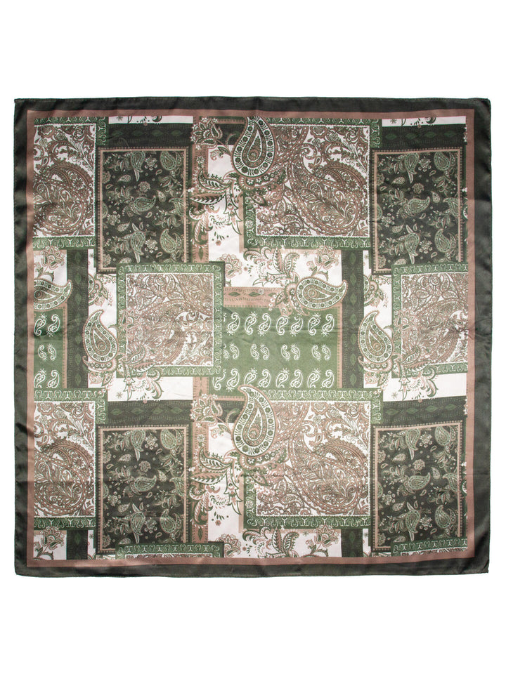 Skjerf Klassisk Paisley - Green