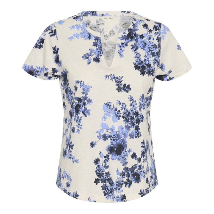 Gesinas T-Shirt - Blue Shadow Flower