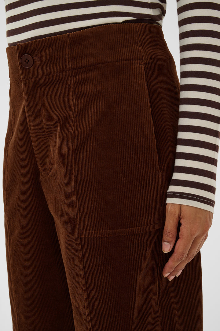Netta Pants - Downtown Brown