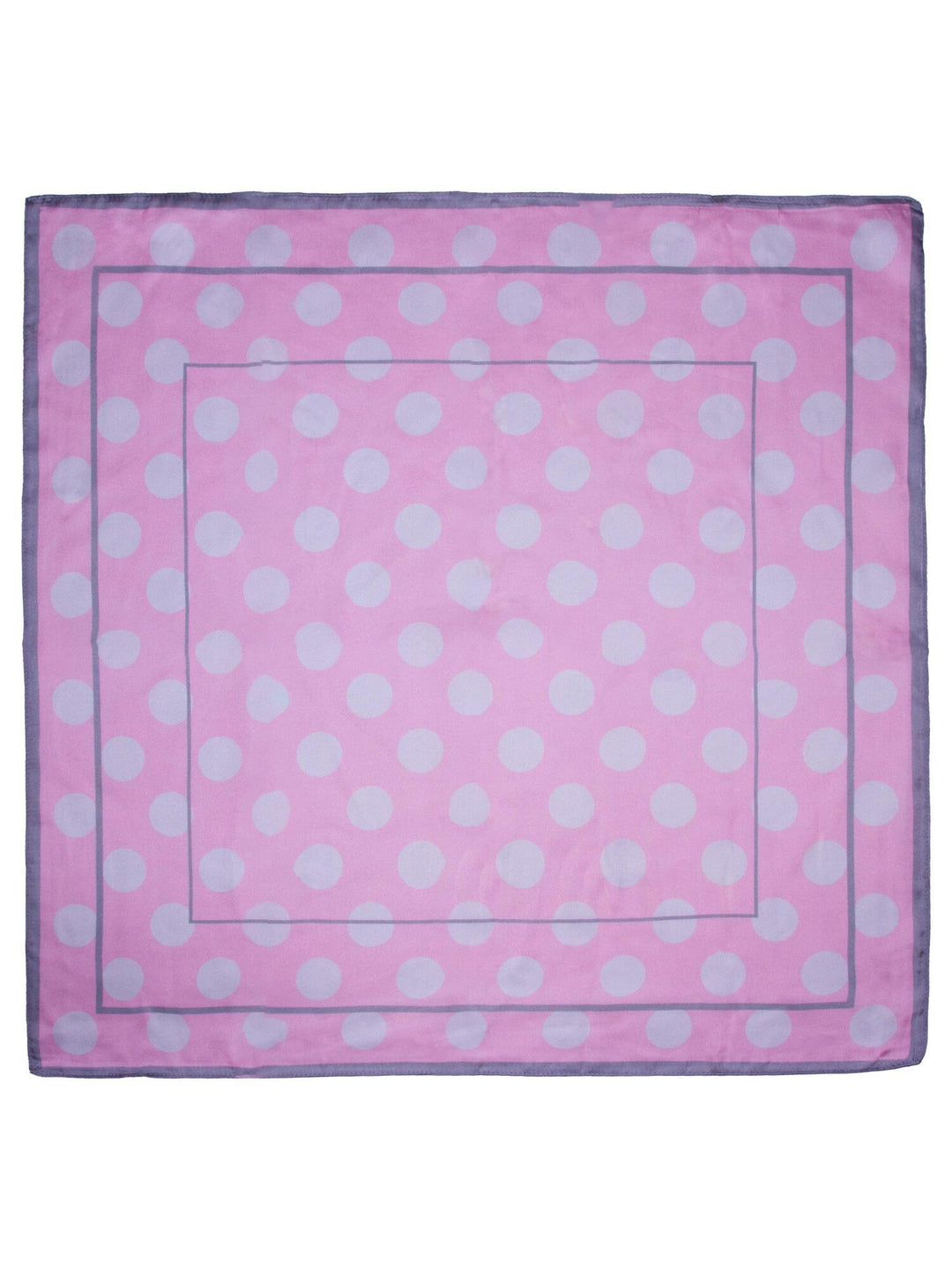 Skjerf m/prikker - Pink