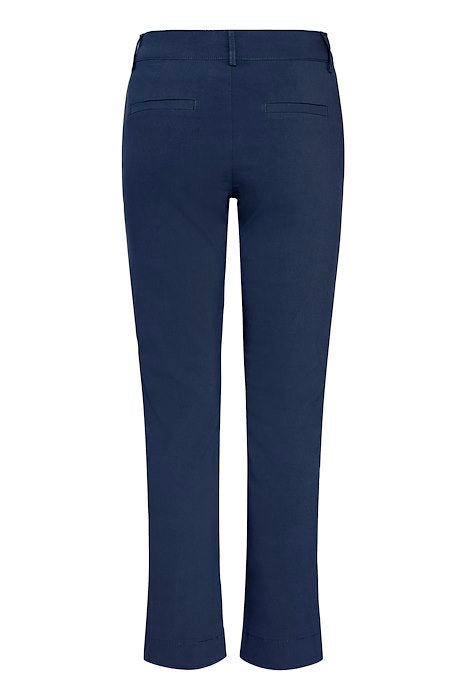 BYDIXI STRAIGHT PANTS - Copenhagen Night