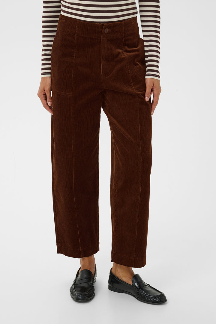 Netta Pants - Downtown Brown
