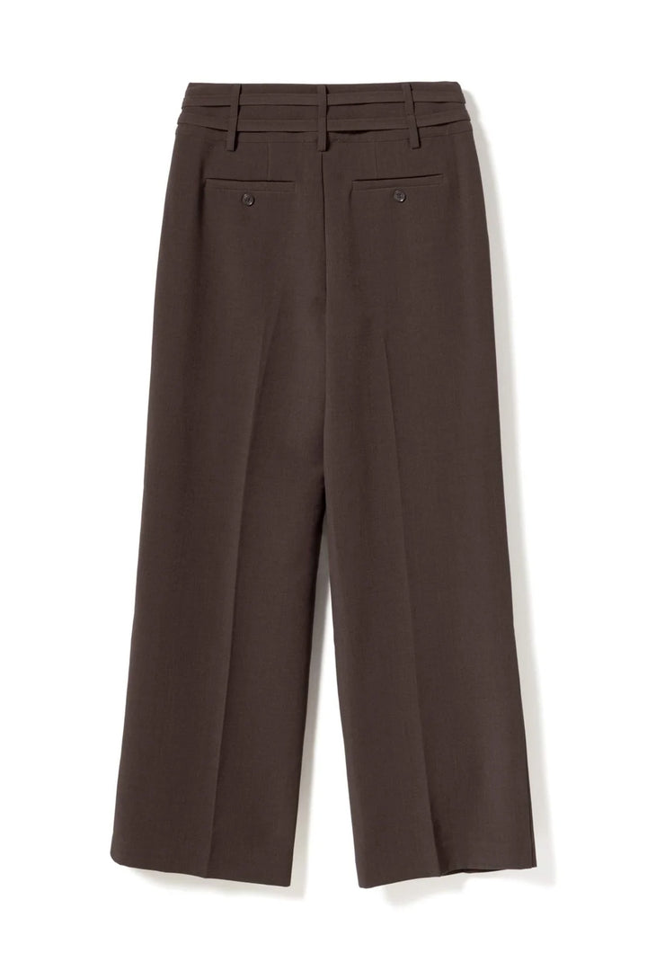 Darryl HighWaist Pant - Chocolate