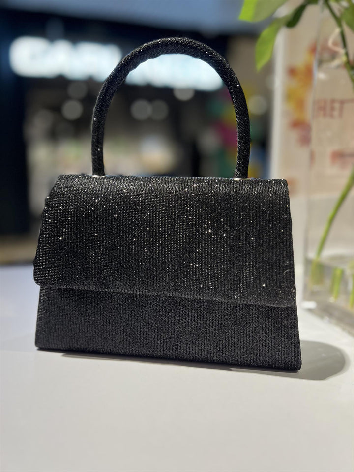 Corynn Golden Purse - Black