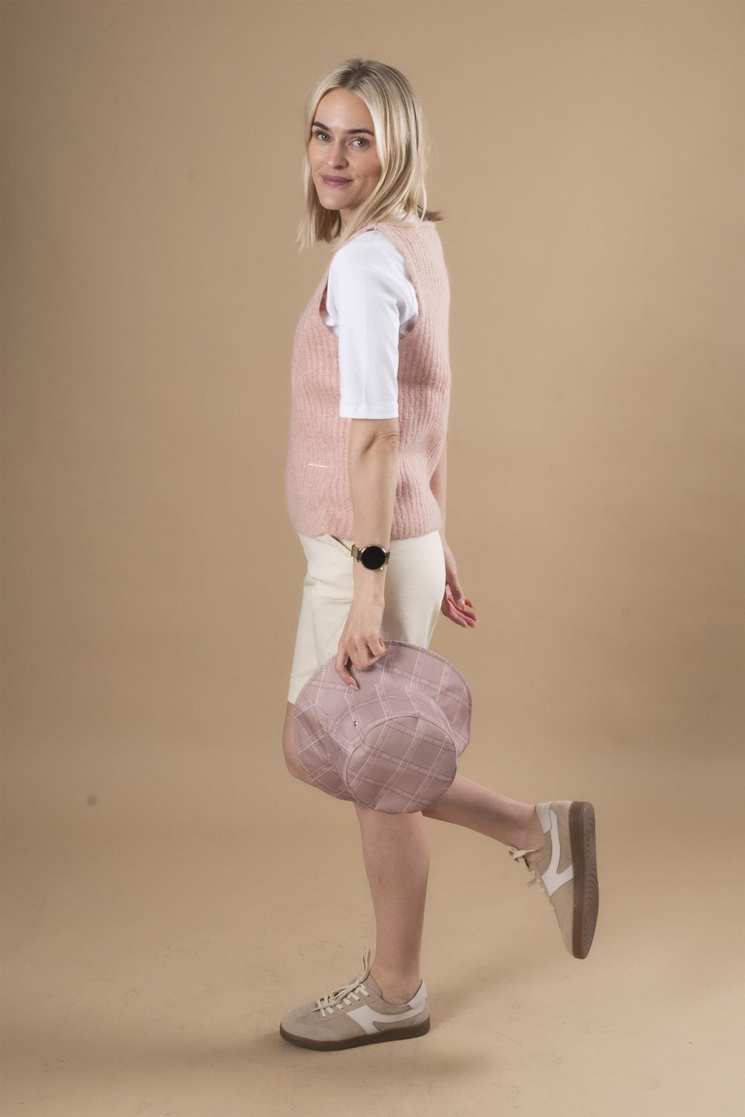 Adrienne Top - Rose Smoke