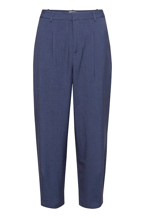 KAmerle 7/8 Pants Suiting - Blue Indigo Melange